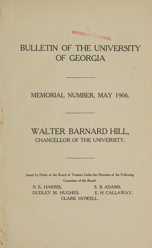 Walter Barnard Hill