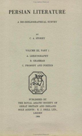 Persian Literature Volume 3
