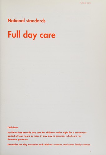 Full day care