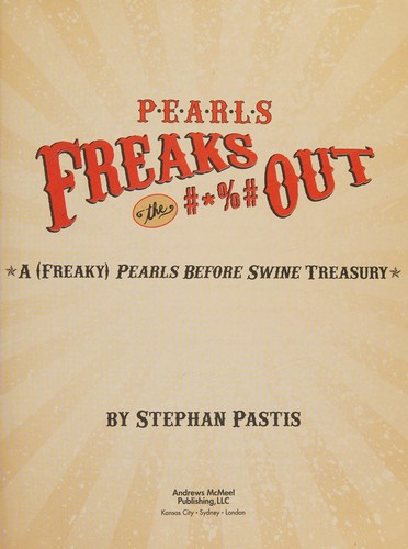 Pearls freaks the #*%# out