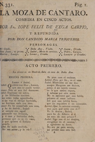 La moza de cántaro