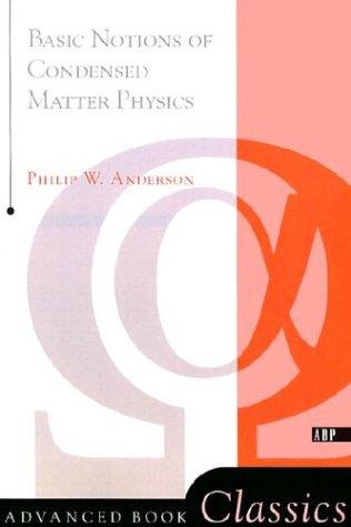 Basic notions of condensed matter physics