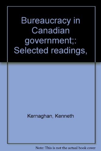 Bureaucracy in Canadian government