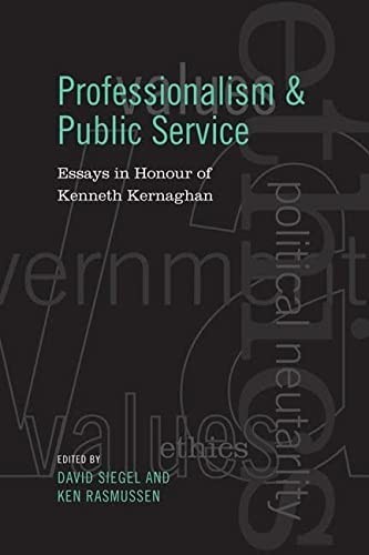 Professionalism and public service