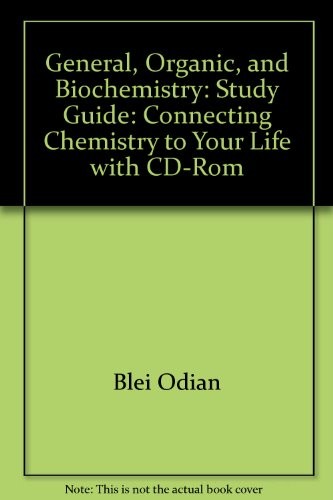 General, Organic, and Biochemistry