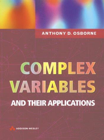Complex variables and their applications