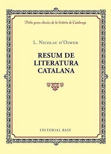 Resum de literatura catalana
