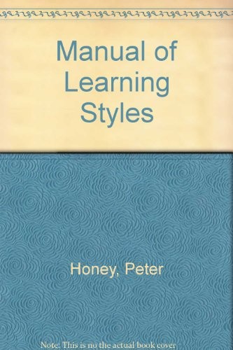 Manual of learning styles