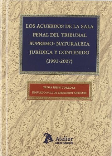 Acuerdos de la sala penal del Tribunal Supremo