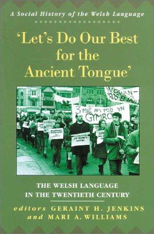 Let's do our best for the ancient tongue