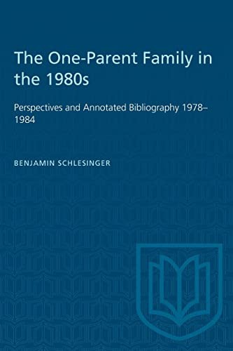 One-Parent Family in The 1980s