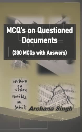 MCQ's on Questioned Documents