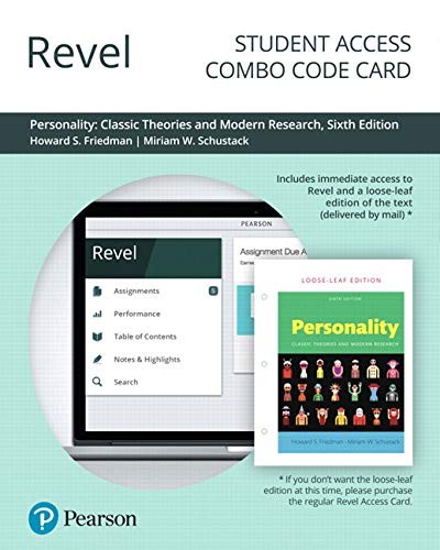 Revel for Personality