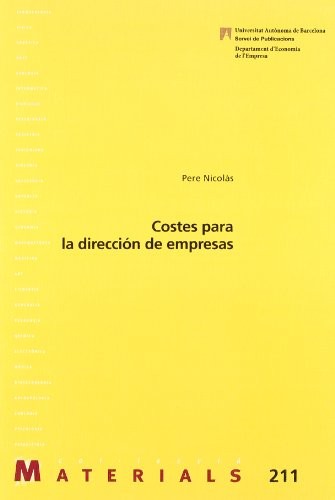 Costes para la direccin de empresas