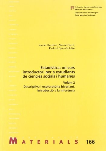 Estadstica : un curs introductori per a estudiants de cincies socials i humanes