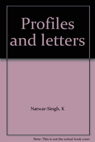 Profiles and letters
