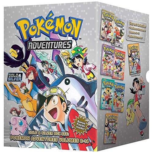 Pokémon Adventures Gold and Silver Box Set (Set Includes Vols. 8-14)