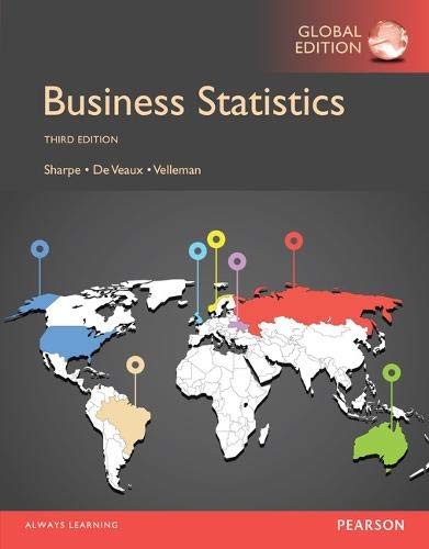 Business Statistics Plus Pearson Mylab Statistics with Pearson EText, Global Edition