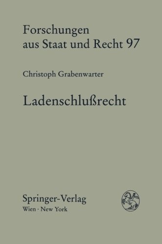 Ladenschlussrecht