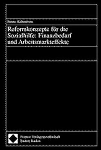 Reformkonzepte für die Sozialhilfe