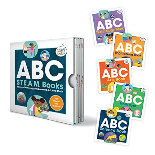 ABC STEAM Books for Infants and Toddlers
