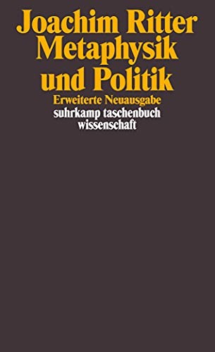 Metaphysik und Politik: Studien zu Aristoteles und Hegel