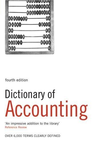 Dictionary of Accounting