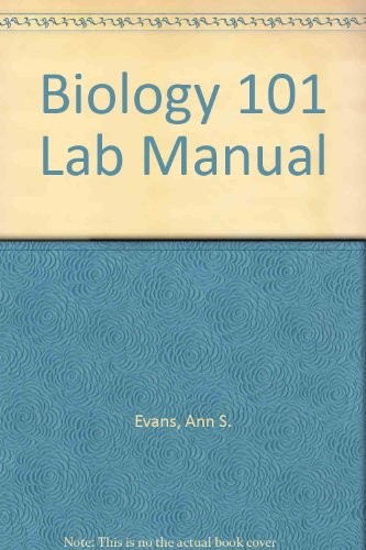 Biology 101 Lab Manual
