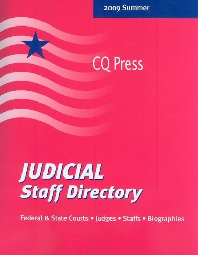 Judicial Staff Directory Summer 2009