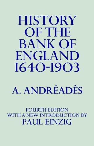 History of the Bank of England