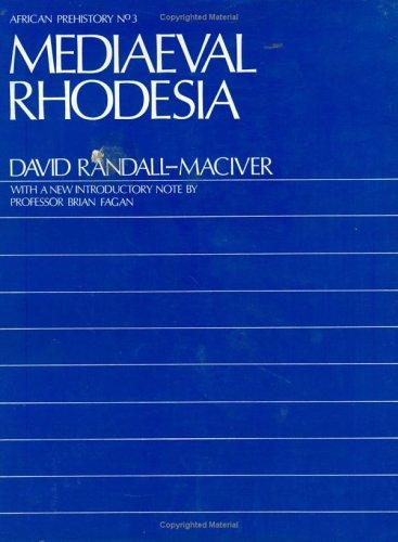Mediaeval Rhodesia