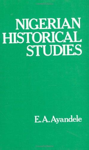 Nigerian historical studies