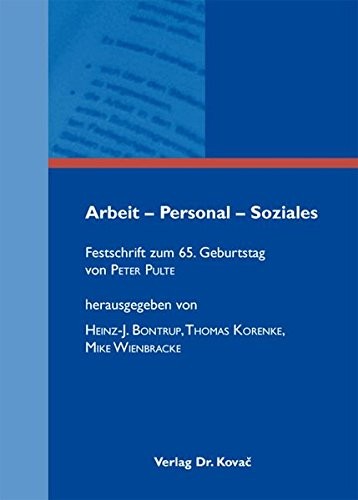 Arbeit-Personal-Soziales