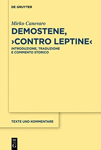 Demostene, Contro Leptine