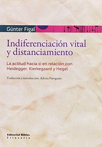 INDIFERENCIACION VITAL Y DISTANCIAMIENTO