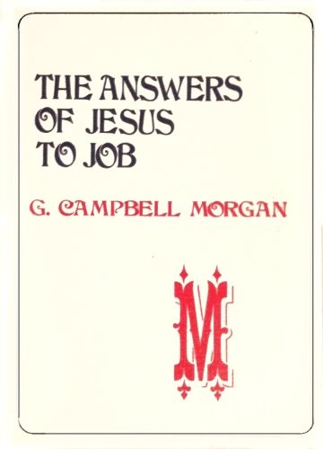 The answers of Jesus to Job