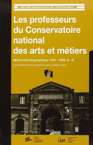 Les professeurs du Conservatoire national des arts et métiers