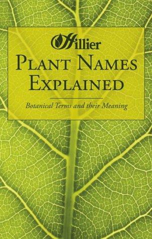 Hillier, Plant Names Explained