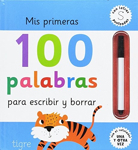Mis primeras 100 palabras para escribir y borrar