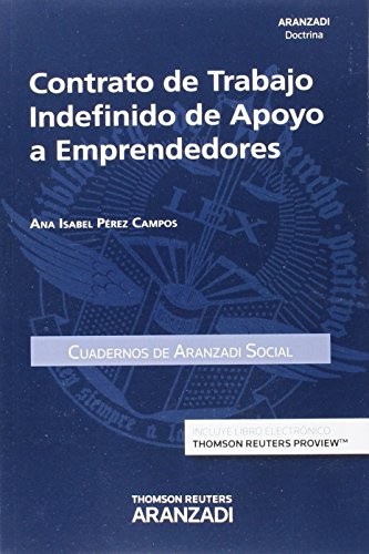 Contrato de trabajo indefinido de apoyo a emprendedores