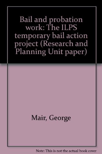 Bail and probation work