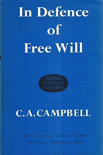 In Defense of Free Will