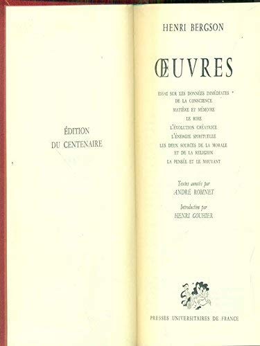 Œuvres