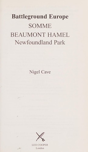 Somme, Beaumont Hamel