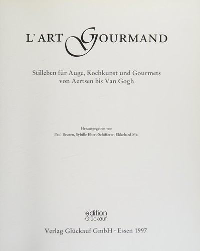 L'art gourmand