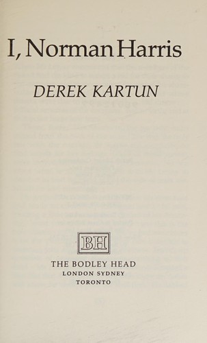I, Norman Harris