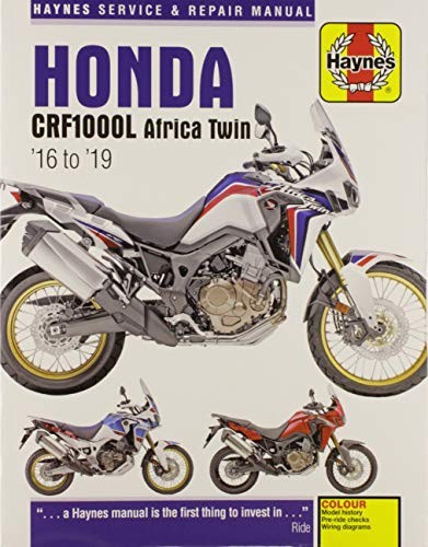Honda CRF1000L Africa Twin from 2016-2019 Haynes Repair Manual