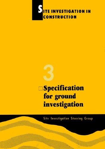 Site investigation in construction