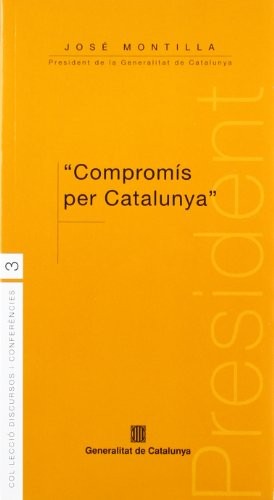 Conferència del President de la Generalitat de Catalunya al Col·legi d'Arquitectes de Barcelona "Compromís per Catalunya"