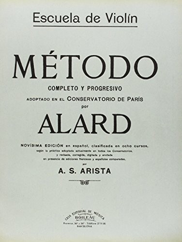 Método para Violín, Curso completo